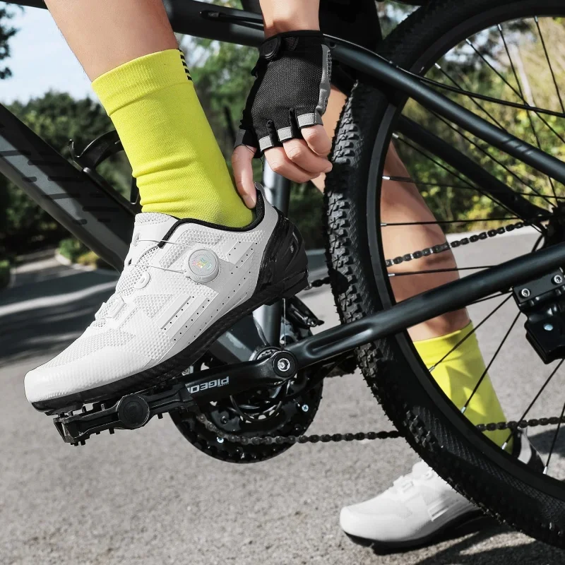 Road Cycling Shoes male Breath - Road Bike Cleats reseña y precio