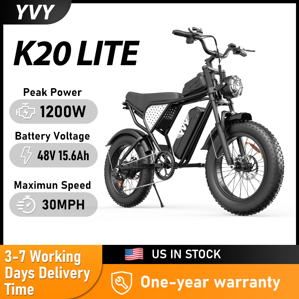 YVY K20 Lite 1200W Electric Bi - Road Bike Tire reseña y precio