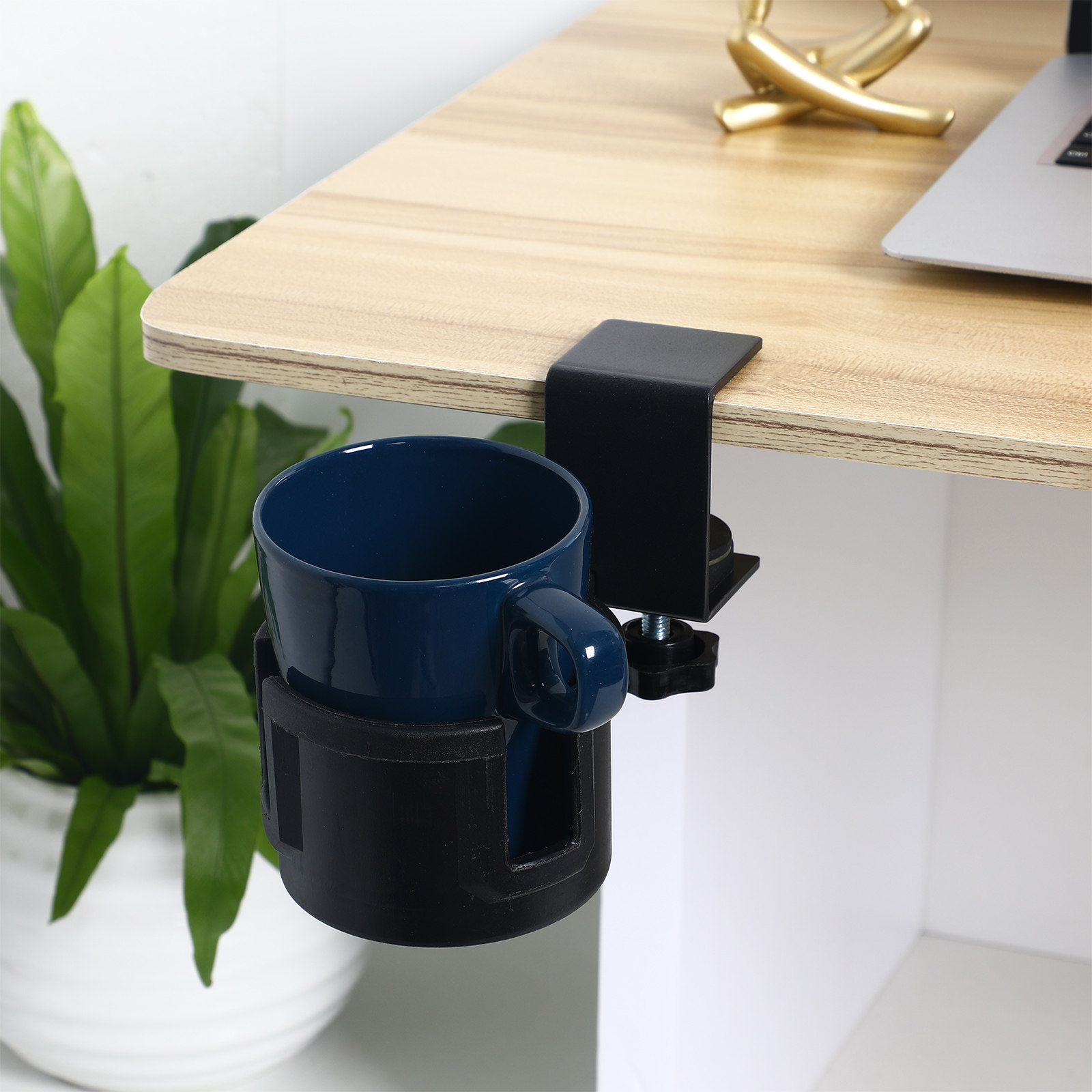 Desk Cup Holder with 180 Degre - Water Bottle Holder reseña y precio